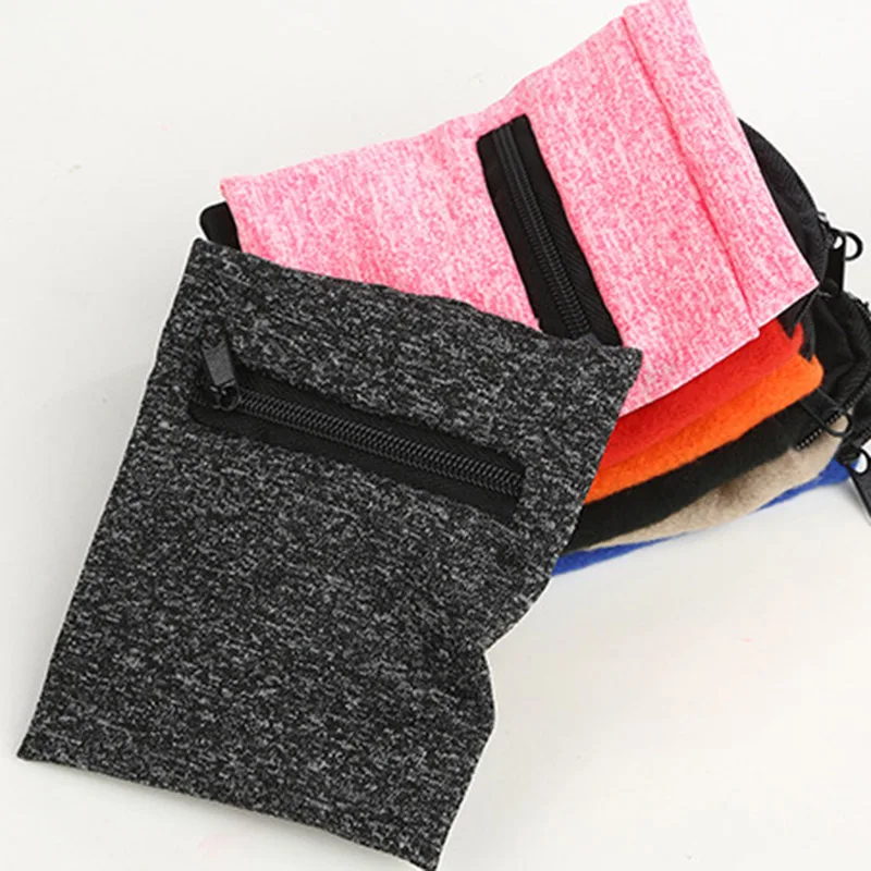 Multifunctional Running Bags Cycling Pocket Wrist Band Wallet Safe Storage  Zipper Wrist Ankle Wrap Sport Strap Gym Pouch New