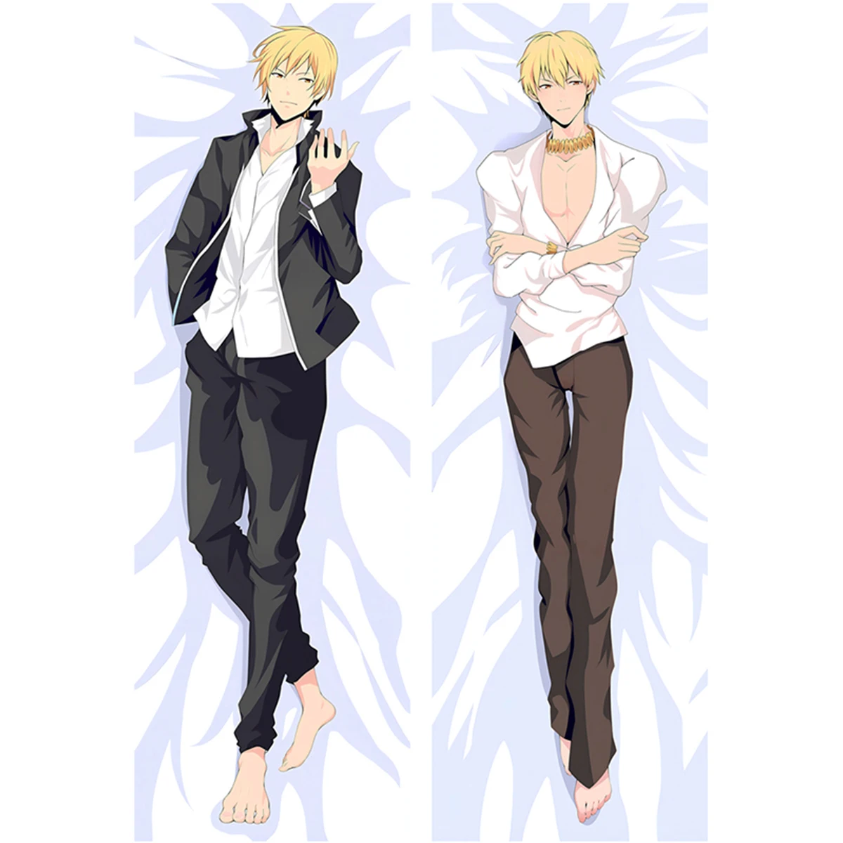 Gilgamesh Large Dakimakura Cover Anime Male Long Life Size Equal Body Pillow Case Customized Printed Waifu Gift