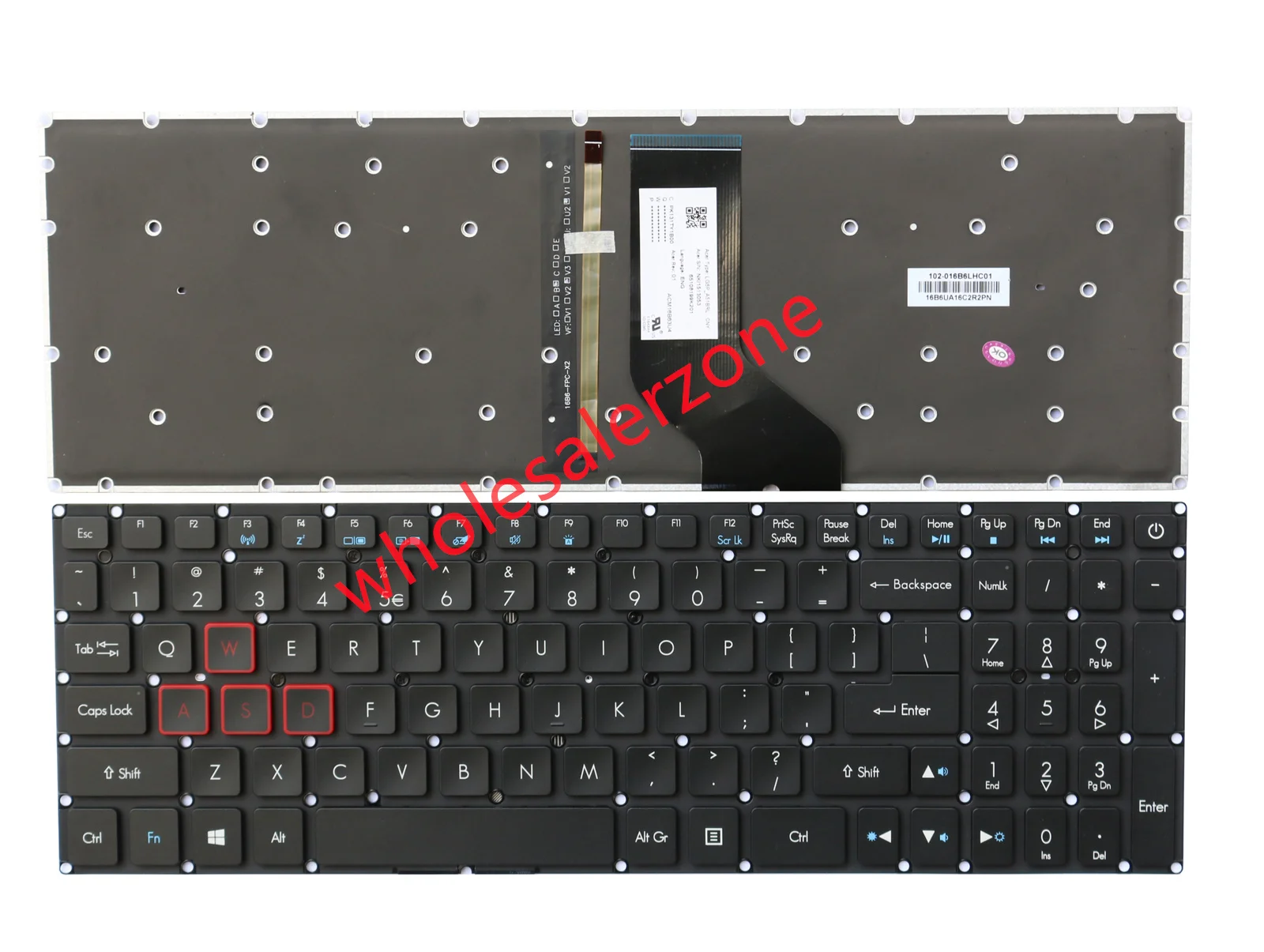 New Us Backlit Keyb…