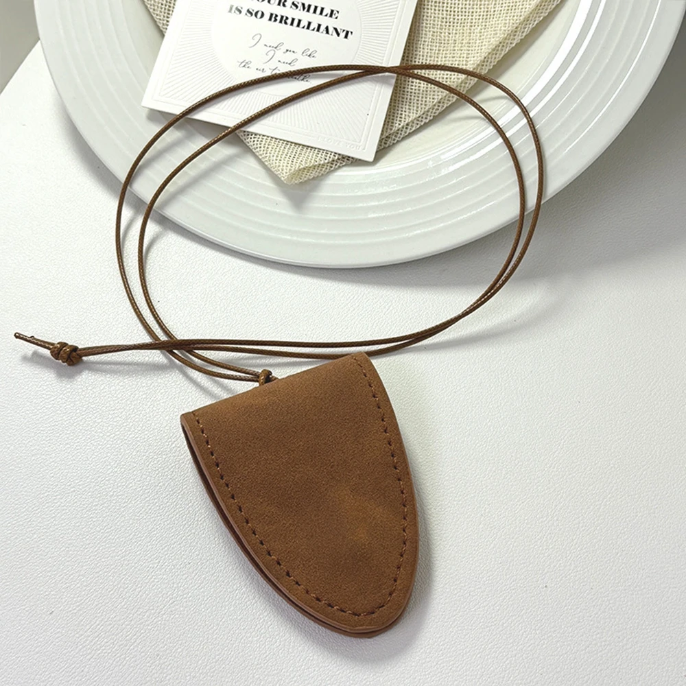 Correa de almacenamiento para gafas de sol, imán fuerte magnético para colgar en el cuello, antideslizante, almacenamiento de gafas, cordón de cuero de gamuza antipérdida