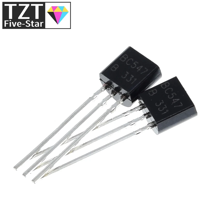 100/300 قطعة BC547 45 فولت/0.1 أمبير