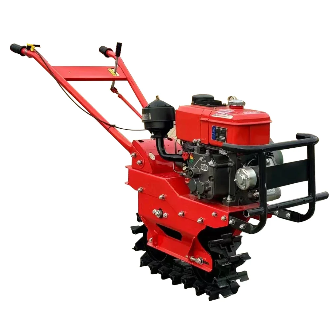 

Mini Tiller Tractor For Garden And Farm Use, Versatile And Portable, Perfect For Weeding, Ploughing, And Soil Cultivation