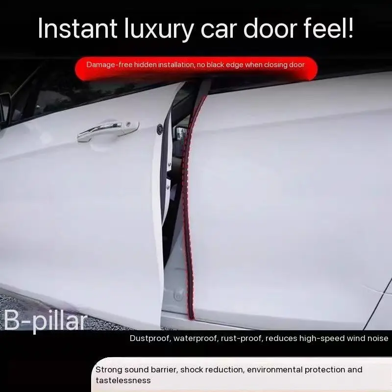 مناسب لشرائط الختم الداخلية لسيارة فينوسيا، وأشرطة عزل الصوت لوحدة التحكم المركزية، وأعمدة B، وأعمدة C، والغبار