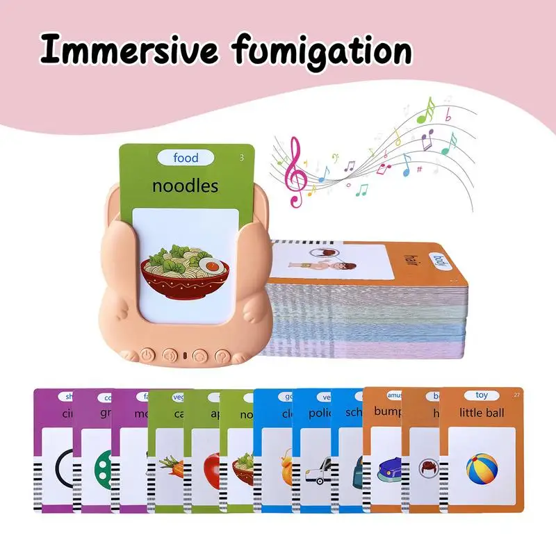 Cartes Flash Montessori pour Bébé Garçon et Fille, ApprentiCumbria Présв, Machine de Lecture, Cadeau Interactif