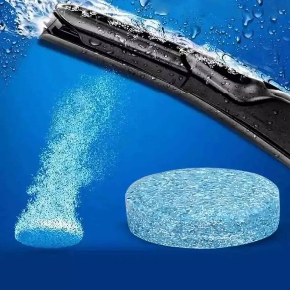 100/10pcs Car Solid Cleaner Effervescent Tablets Wiper Essence Automobile Accessories for Window Windshield Glass Cleaning