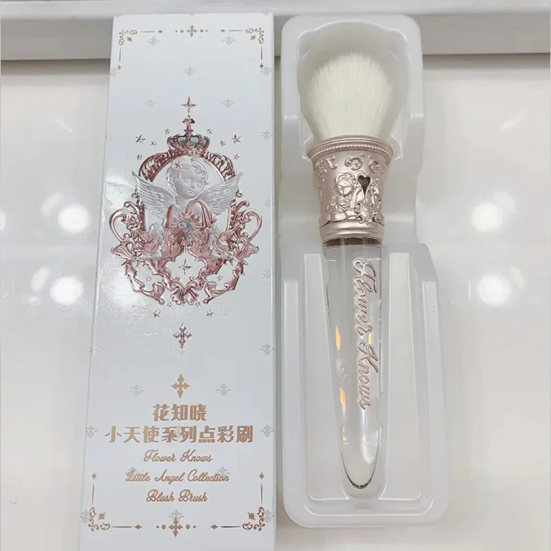 Flower Knows Little Angel Highlight Brush Rouge Puder Rouge Pinsel Wolle Highlighter Make-up Pinsel