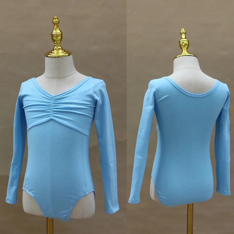 Girls Ballet Tutu Outfits Gymnastics Ballet Practice Costumes for Children Dance Wear Leotards for Girls Training Clothes