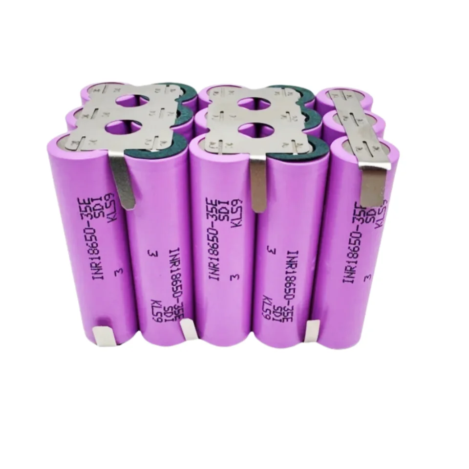 35E 18650 21V 5S4P 14000mAh 5S3P 10500mAh 5S1P 3500mAh 5S2P 7000mAh 18V 21V for screwdriver battery welding battery pack