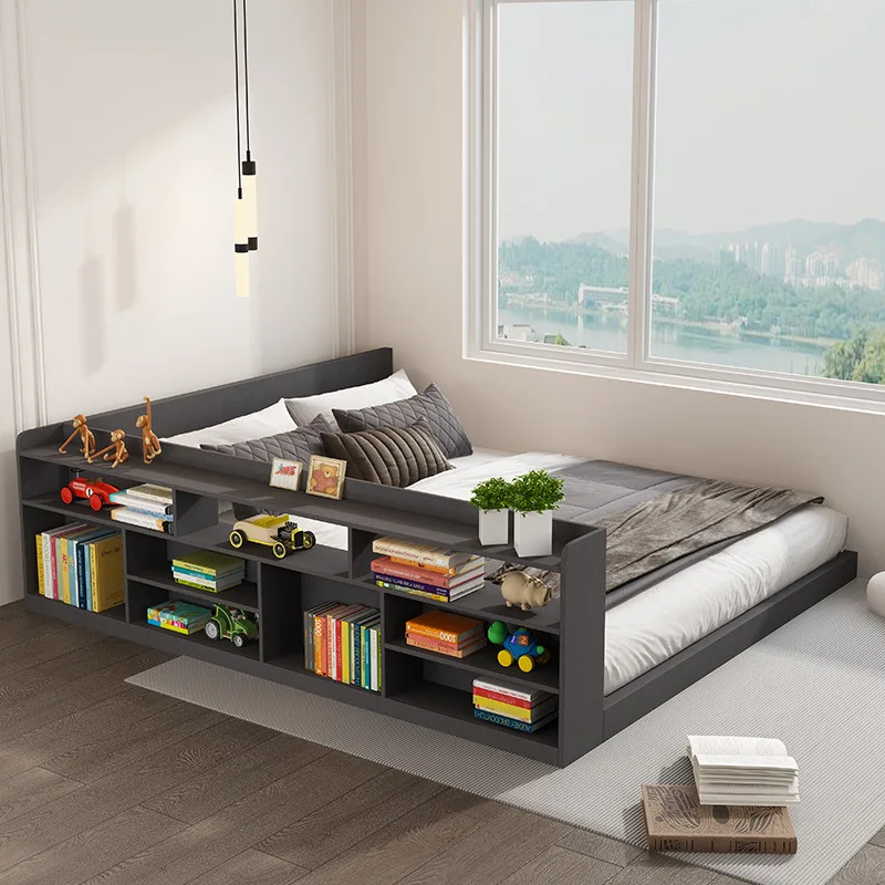 Adults Decoration Double Bed Accessories Stuff Wooden Loft Double Bed Headboards Bunker Letto Matrimoniale Furniture
