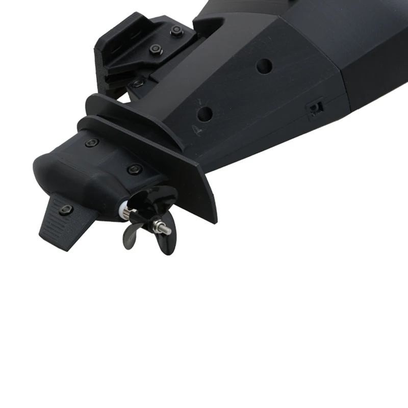 1PCS 3D Printed RC Outboard Motor with 3000KV Brushless Motor Water-cooled Sleeve Tail Driver Part for Model Ship Enthusiasts