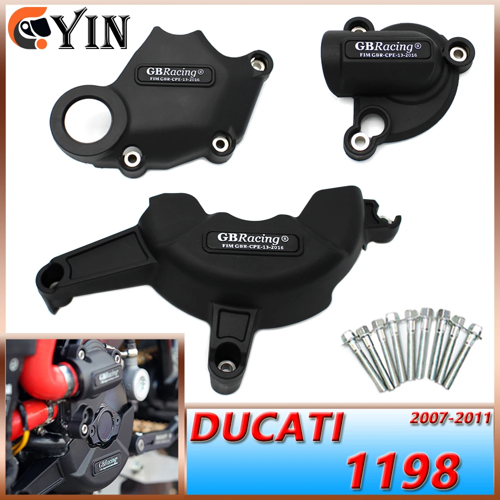 

For DUCATI 1198 2007-2011 Motocross Accessory Engine Cover Protection GBRacing Motorcycle Part