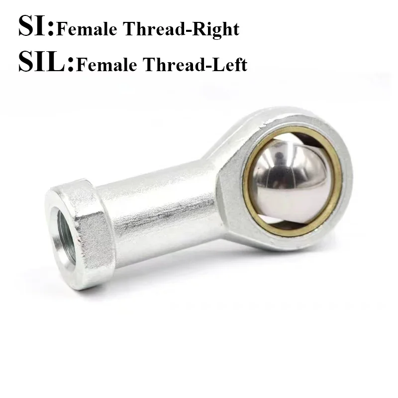 SI SIL SA SAL 3 4 5 6 8 12 14 16 18 20 22 25 28 30T/K Universal Ball Joint Male Female Thread Left Fish Eye Rod End Bearing