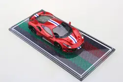 U2  1/64 488 Pista Novitec Resin Model Car Collection Limited Edition Hobby Toys