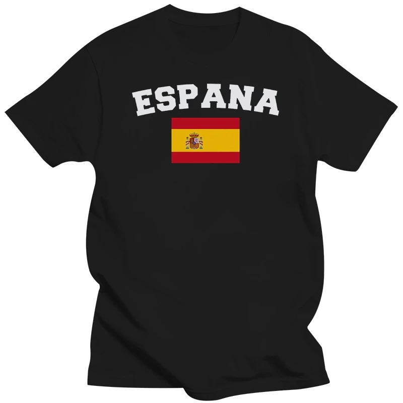 2019 New Summer Tee shirt ESPANA FLAG T SHIRT SPANISH SPAIN BULL Casual T-shirt