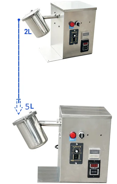 Laboratoryjny mały mikser do proszku Food Grade Chemical Food Dry Powder Mixer Rotary Drum Mixer Commercial Herbal Obat Powder Mixer