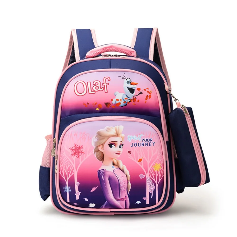 Spider Man Children Backpack for Boys Girls Cartoon Cute Frozen Elsa Fashionable Lightweight Comfortable Waterproof Backpacks