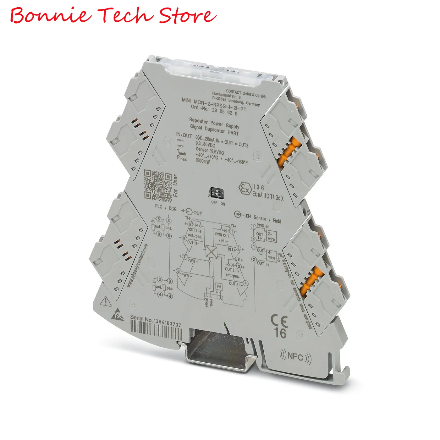 

2905629 for Phoenix Repeater power supply - MINI MCR-2-RPSS-I-2I-PT