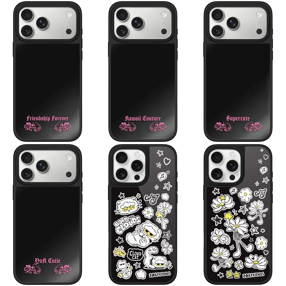 610048 Mirror Surface Magnetic Case: Compatible with IPhone 18 17 16 15 14 13 Pro Max 17 Air