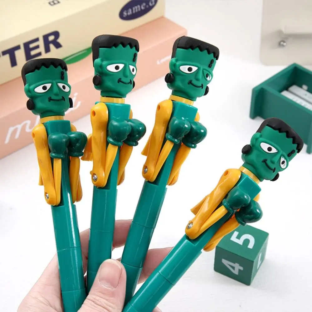 Signature Interactive Boxing Pen Writing Boring Fun Mechanism Fist Pen 1.0mm Press Ballpoint Pen Boxing Fighting Pen Award Gifts