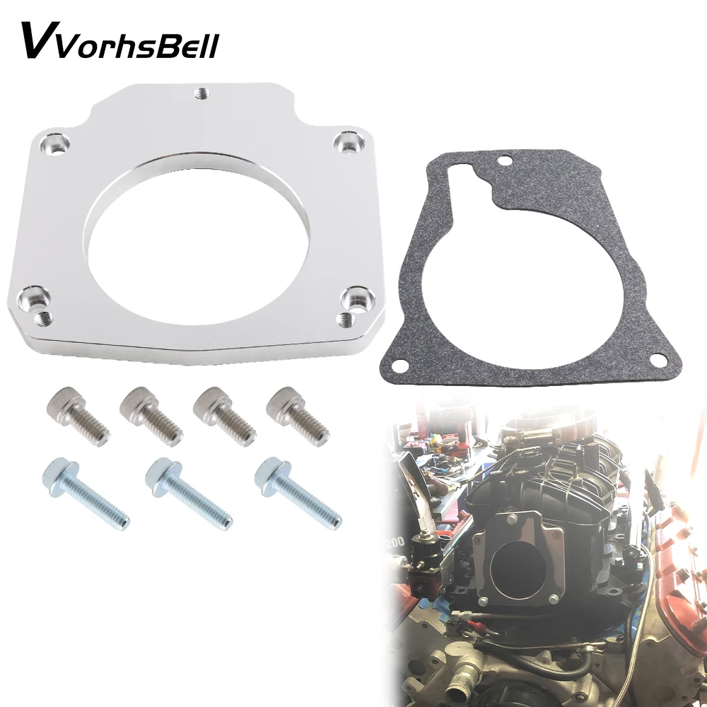 

For LS Drive By Wire Throttle Body Adapter / LS3 4 Bolt Intake to LS1 3 Bolt TB DBW LS2 LH6 L92 L76 LY2 LY5 LY6 LC9 551567