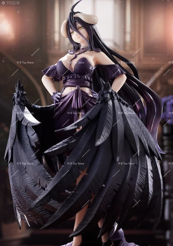 

В наличии оригинальная фигурка Taito Overlord Albedo Black Dress Ver, фигурка King of The Undead, коллекционная игрушка, подарки