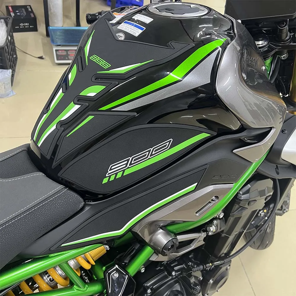 

2025 Z900 Z 900 Tank Grips Fuel Tank Pad For KAWASAKI Z900 Accessories Motorcycle Knee Grip Decals Fuel Oil Anti-slip 2025-