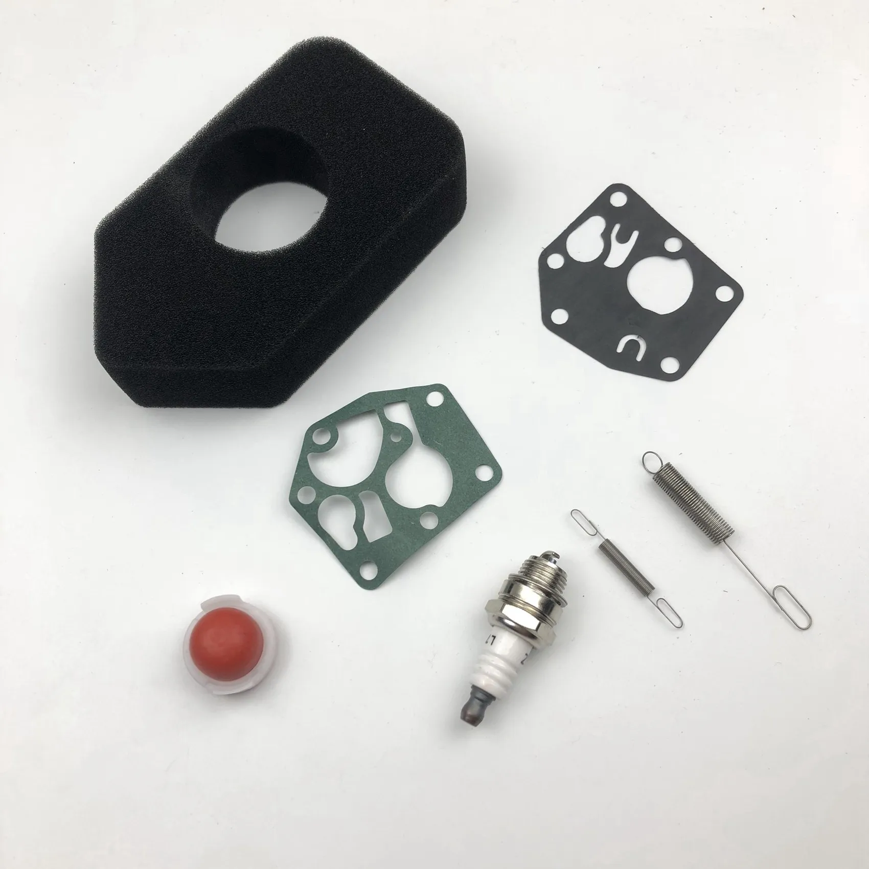 Spring Air Filter Gaskets Spark Plug for Briggs Stratton Lawnmower AC79