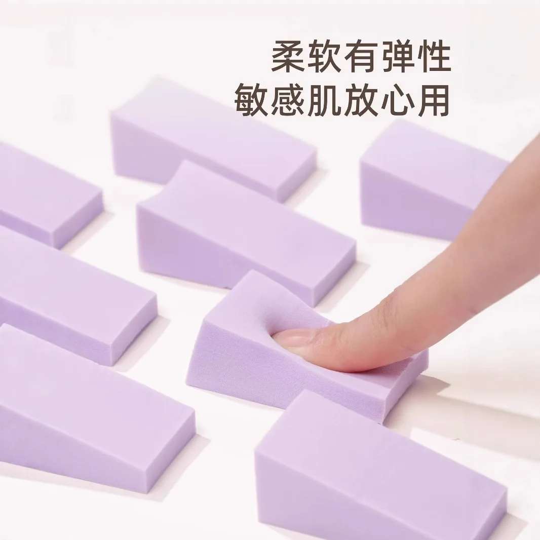 Guo Xiaoniu 24PCS soffio di cipria usa e getta marshmallow trucco bellezza uovo spugna speciale liquida per fondotinta a doppio uso asciutta e bagnata