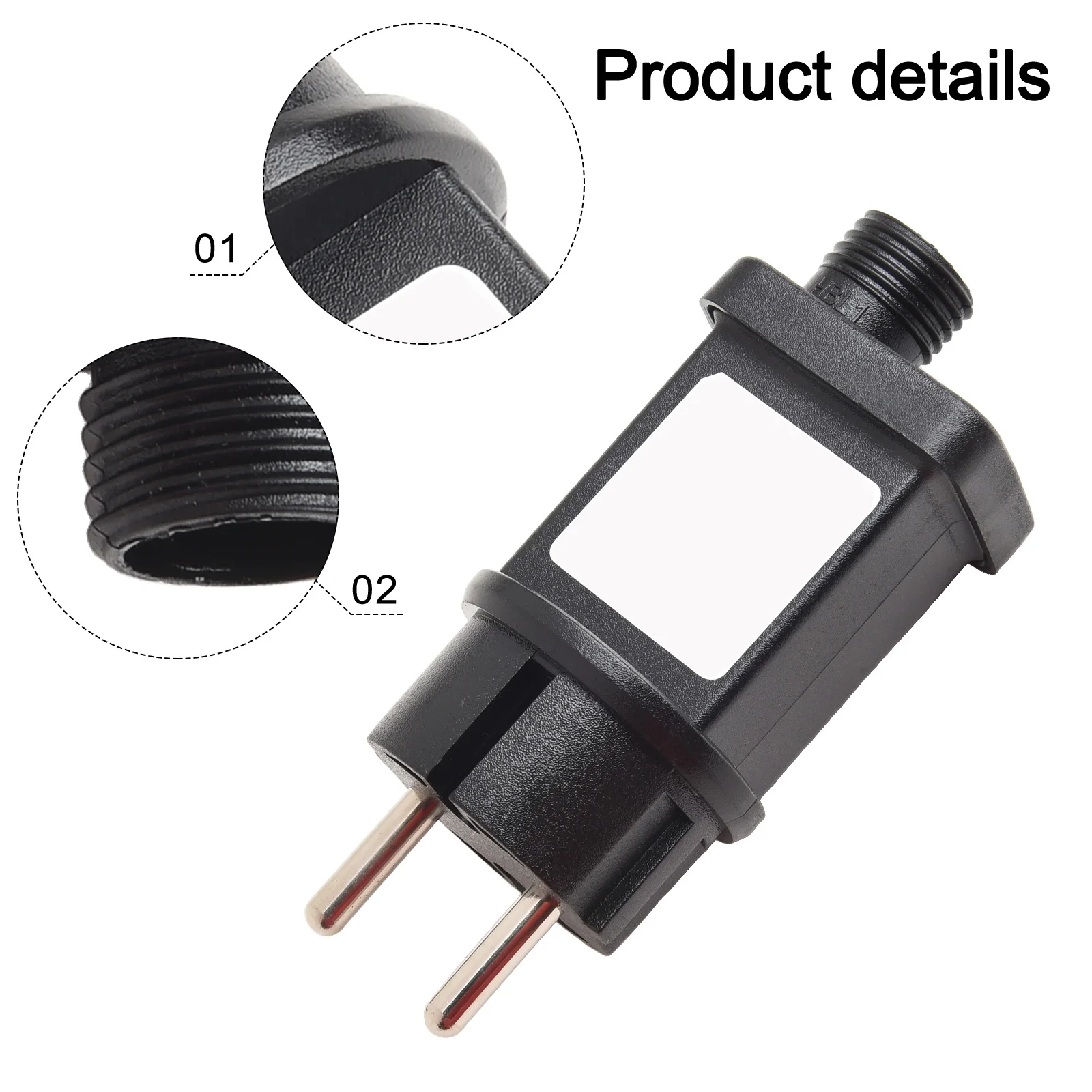 1pcs LED Fairy Light for Power Adapter Transformer Driver IP44 24V/4.5V for Max 3.6W IP44 Protection Power Supply Adapter
