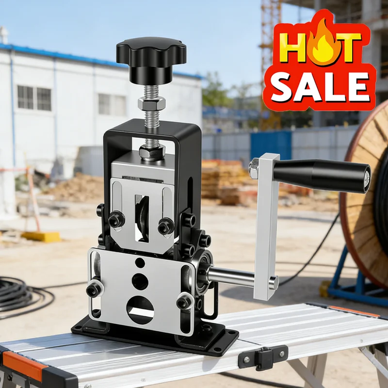 

1-70mm Wire Stripper Manual and Drill Powered Portable Copper Scrap Wire Peeling Tool for Electrical Work and DIY Projects