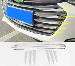 Exterior Racing Grills Trim Strip For Chevrolet Cavalier Onix 2020+ Car Style Stainless Steel Moulding Cover Sticker Accessories