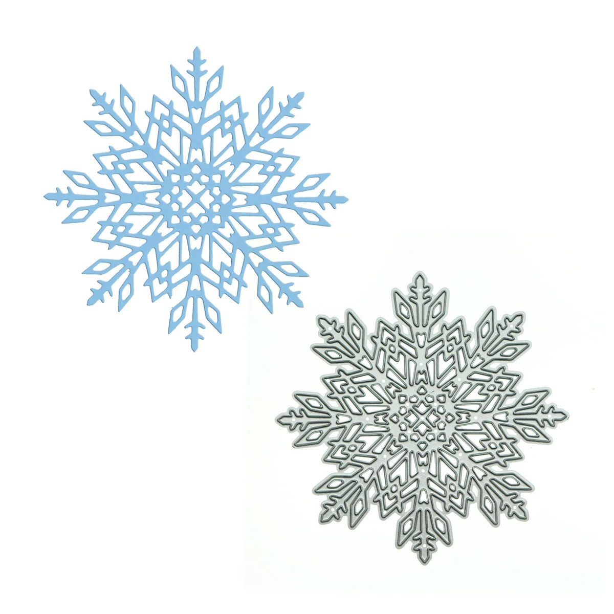 For Scrapbooking Metal Cutting Die SnowFlake Pattern Craft Paper Decorative Punch Stencil For Handmade Christmas Card Postcard