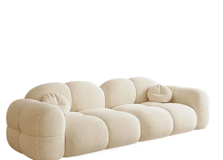 

Sofa living room simple rental house apartment small apartment straight cloth