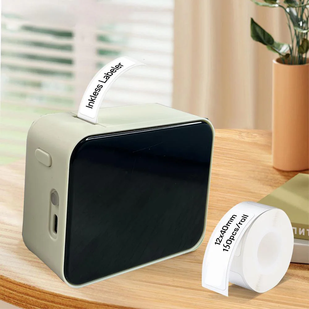 

Мини-портативный термопринтер этикеток D110 P15 без чернил, самоклеящиеся наклейки, принтер для этикеток, этикетировочная машина
