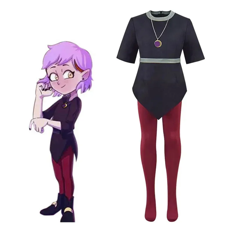 قمامة الدببة البومة كوس هاوس أميتي بلايت إدالين كلوثورن فستان مُصمم حسب الطلب تنورة حمراء بدلة موحدة قدس 2025 جديد