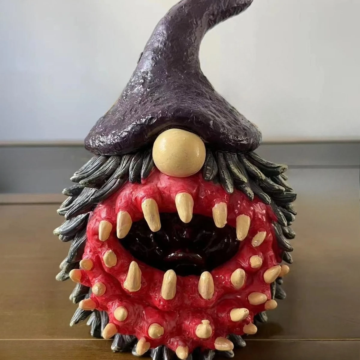 

Halloween evil gnome sculpture resin crafts desktop ornaments creative home decoration birthday gift