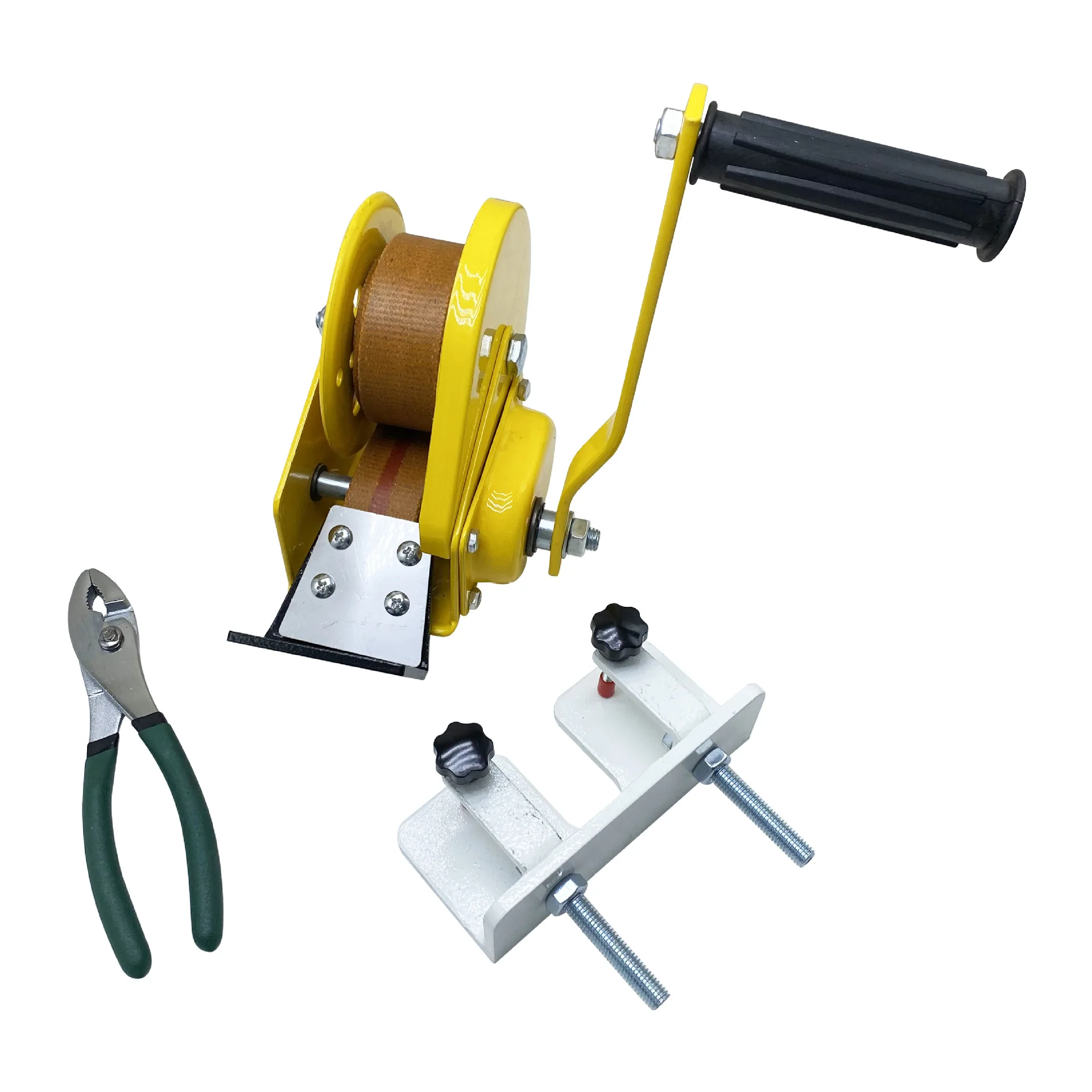 Manual Wire Drawing Bench Jewelry Making Wire Tool Small Drawing Stand Machine for Gold Silver Wire Drawplate-HDF view 2