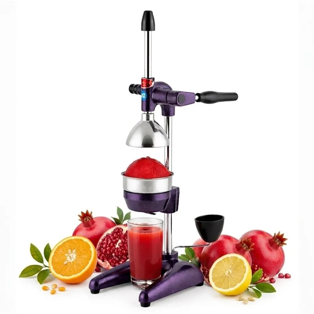 Commercial Grade Citrus Juicer for XL Pomegranate Orange Lemon Grapefruit Professional Cold Press Juicer Heavy Duty