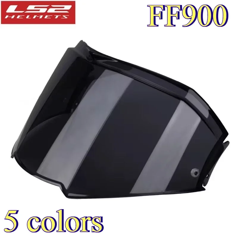 

Original LS2 FF900 Valiant II Helmet Visor Glod Shield Only for LS2 ff900 Lens Model with Anti-fog Patch Holes