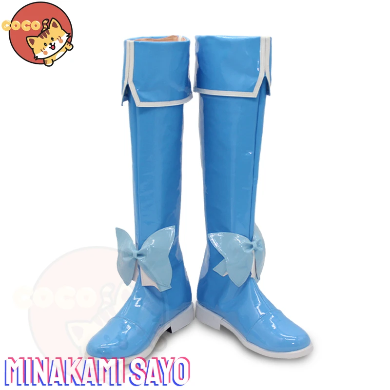 Mahou Shoujo Ni Akogarete Minakami Sayo Cosplay Shoes Anime Mahou Shoujo Ni Akogarete Minakami Sayo Cosplay Any Size Shoes CoCos