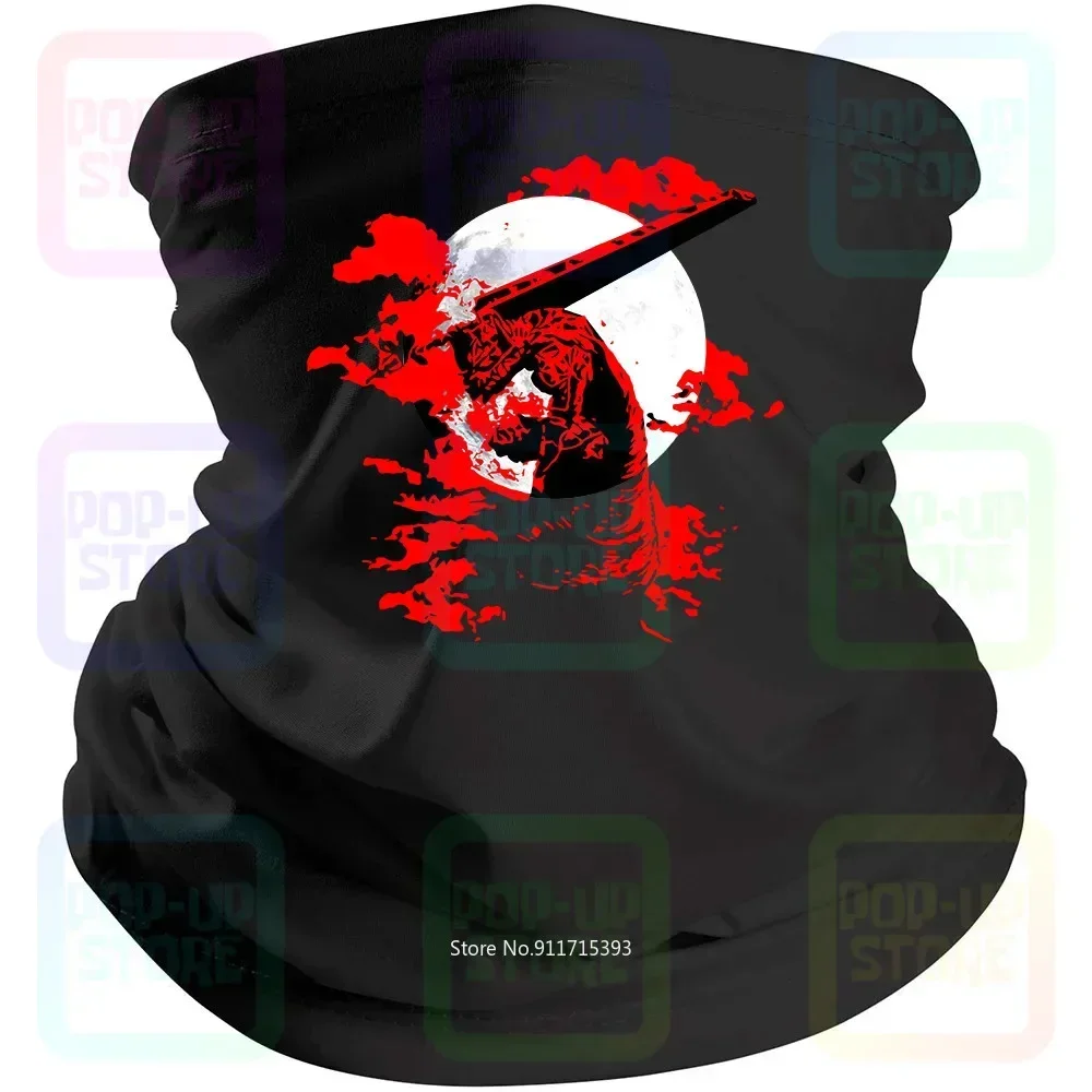 Black Berserk Anime Art Guts Gatsu Logo Japan Manga Black Bandana Mask Scarf Neck Gaiter Mouth Cover