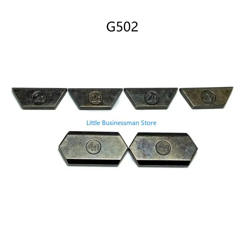 Desktop-Maussteuerungs-Tuning-Set mit Metallgewichten, Sechs-Gewicht-Balance-Zubehör für den Gaming-Einsatz, Büroroutinen und – Detail 6