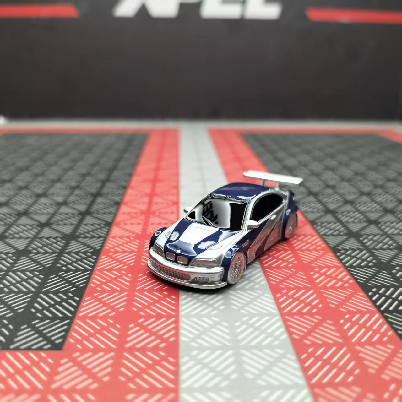 Die-cast 1:87 Scale BMW M3 GTR E46 Need For Speed ​​simulation