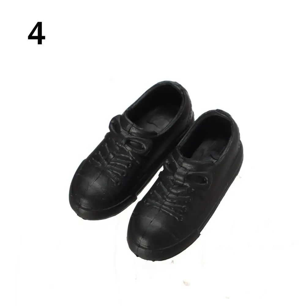 DIY For 16cm Dolls Foot Length 2~3.5cm Plastic Sneakers Fashion  Shoes Casual Shoes PVC Boots