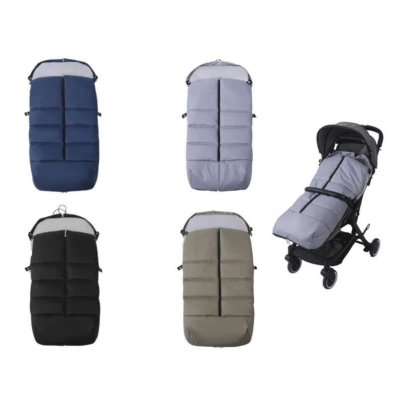 Universal Footmuff Warm & Comfortable Footmuff Waterproof & Windproof Sleeping Bag Lightweight for Pushchairs Prams