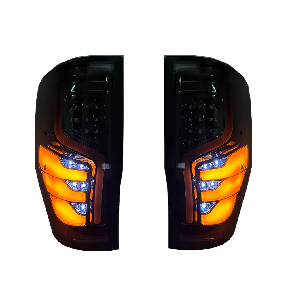 Car Pickup Tail Lights Exterior Taillight Assembly Rear Lamp DRL Turn Signal Reverse Brake Lights For Ranger Raptor 2015-2022