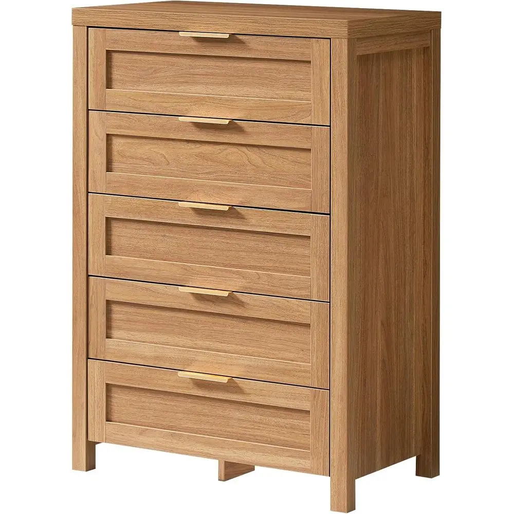 

Drer or Bedroom with 5 Ders, Tall Drer with Large Storage Space, ern Wood Storage Chests o Ders or Home, Hallway, Entryway, Weat
