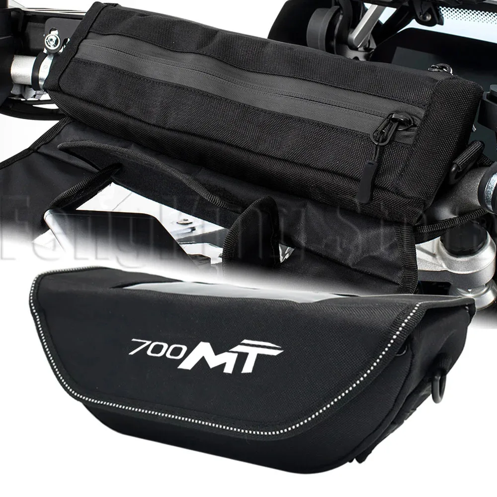 

Motorcycle Handlebar Bag For CFMOTO 700MT Waterproof Bag Storage Handle Bar Bag Travel Tool Bag