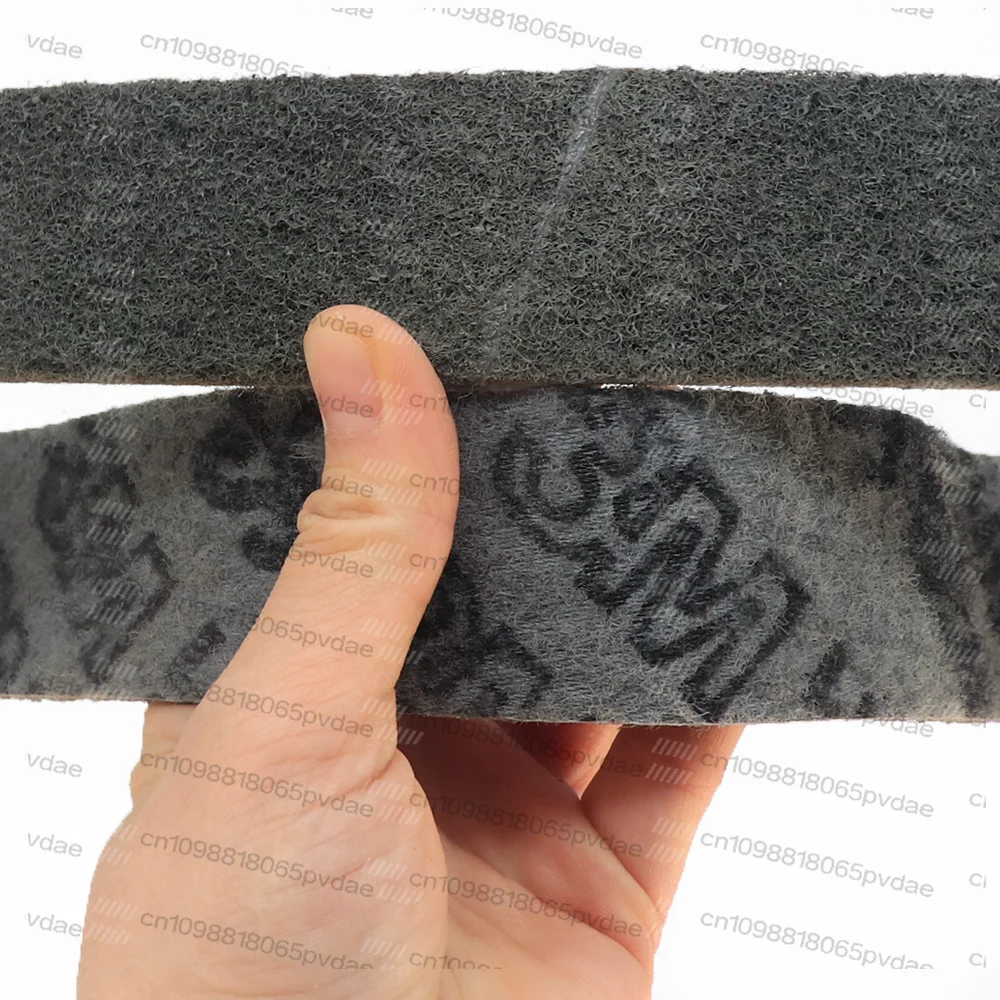 1PC 760x40mm Non-woven Nylon Abrasive Sanding Belt Stainless Steel Metal Polishing,Wool Felt Sanding Belt  Mirror Polish