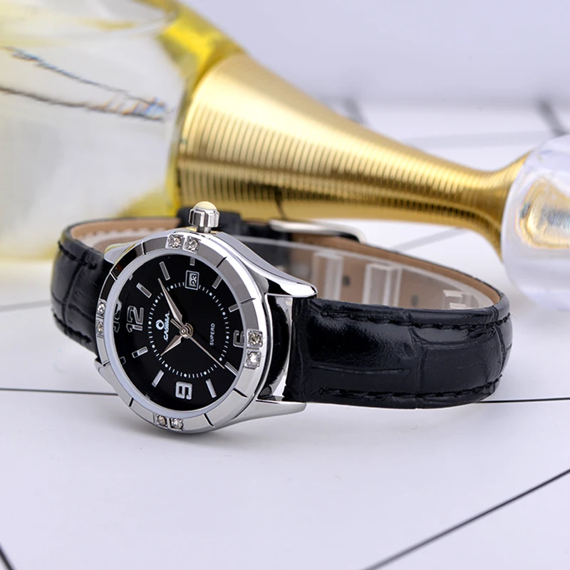 CASIMA Women's Wristwatch, Quartz Movement, Simple Trend  Fashionable, Waterproof, Luminous, Model SP-3007-1010